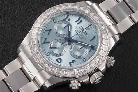 rolex daytona arabic blue dial